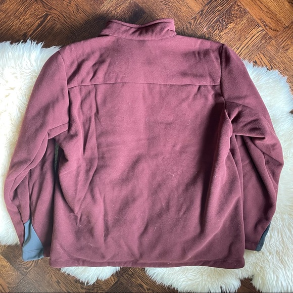 EUC The North Face Chimborazo Fleece Lined Jacket Full Zip Sequoia maroo… - Picture 5 of 13